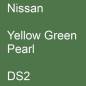 Preview: Nissan, Yellow Green Pearl, DS2.